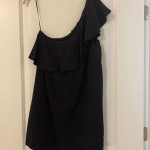 Black One Shoulder Dress